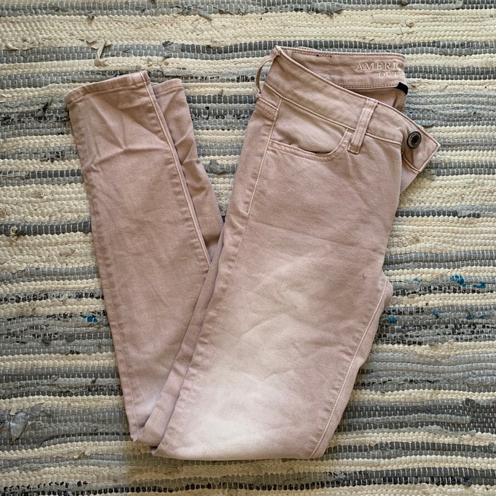 American Eagle pink Jeans